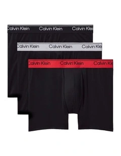 Icon Microfibre Stretch Boxer Brief 3 Pack in Multi