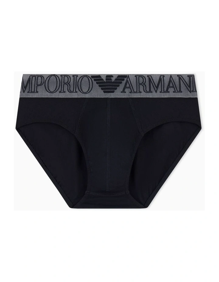 Mega Logo Brief in Black image 3