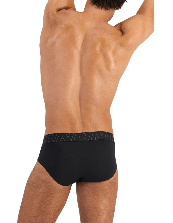 Sweat Off Brief 3 Pack in Black image 4