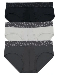 Sweat Off Brief 3 Pack in Multi