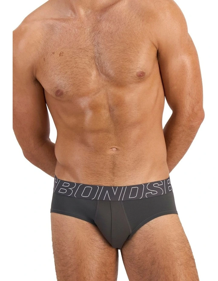 Sweat Off Brief 3 Pack in Multi image 6