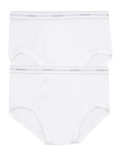 Comfort Brief of 2 Pack in White
