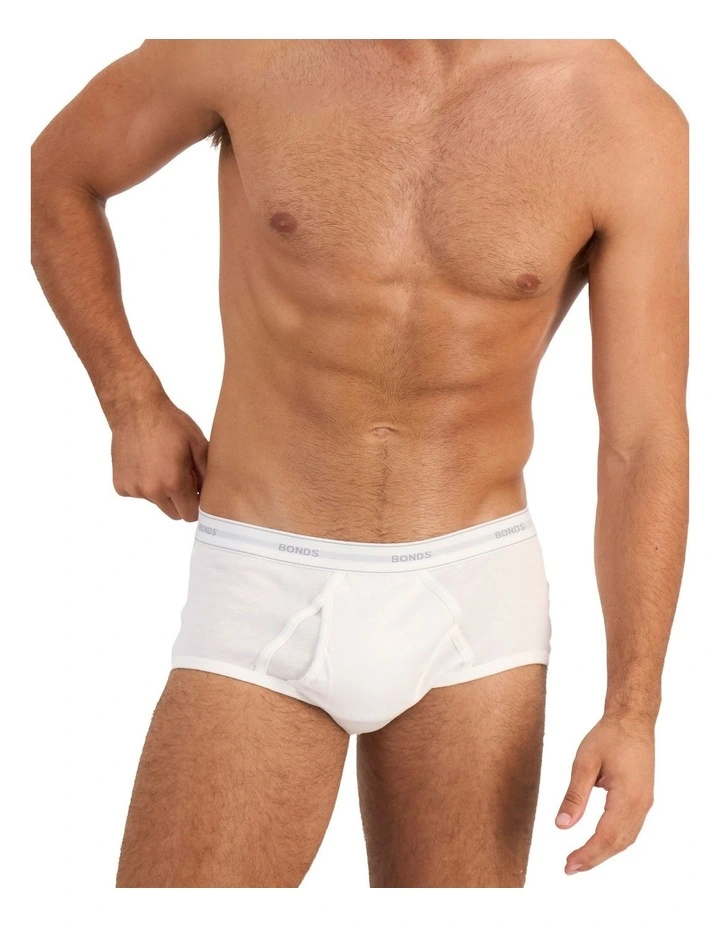 Comfort Brief of 2 Pack in White image 2