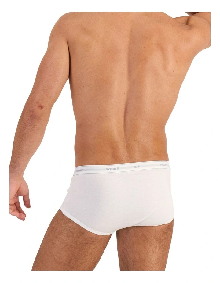 Comfort Brief of 2 Pack in White image 3