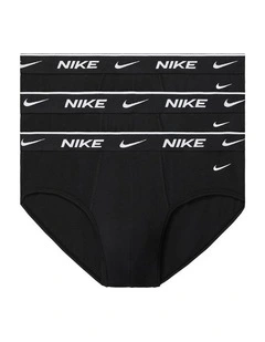 Everyday Stretch Hip Briefs 3 Pack in Black