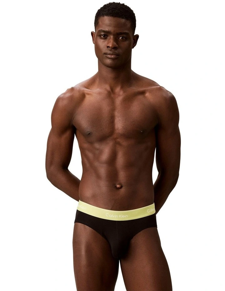 Icon Cotton Briefs 5 Pack in Multi image 2