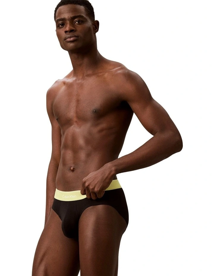 Icon Cotton Briefs 5 Pack in Multi image 4