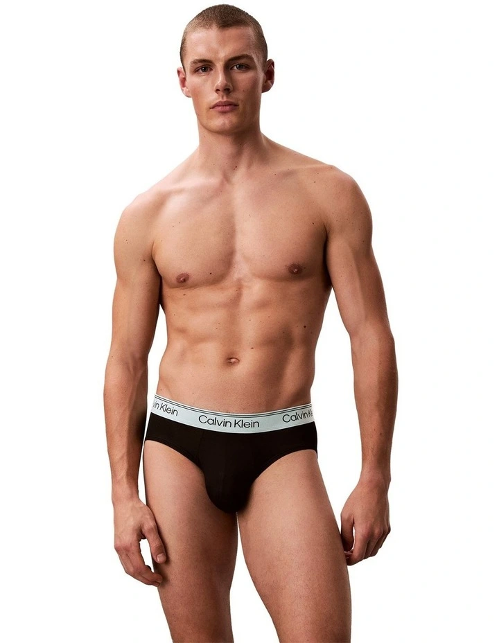 Hip Briefs 3 Pack in Multi image 2