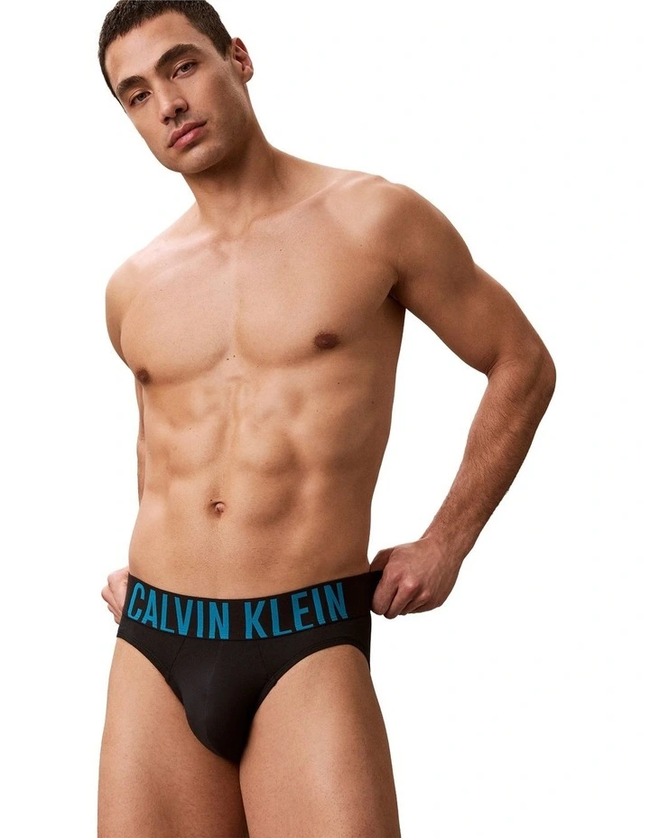 Intense Power Cotton Briefs 3 Pack in Multi image 2