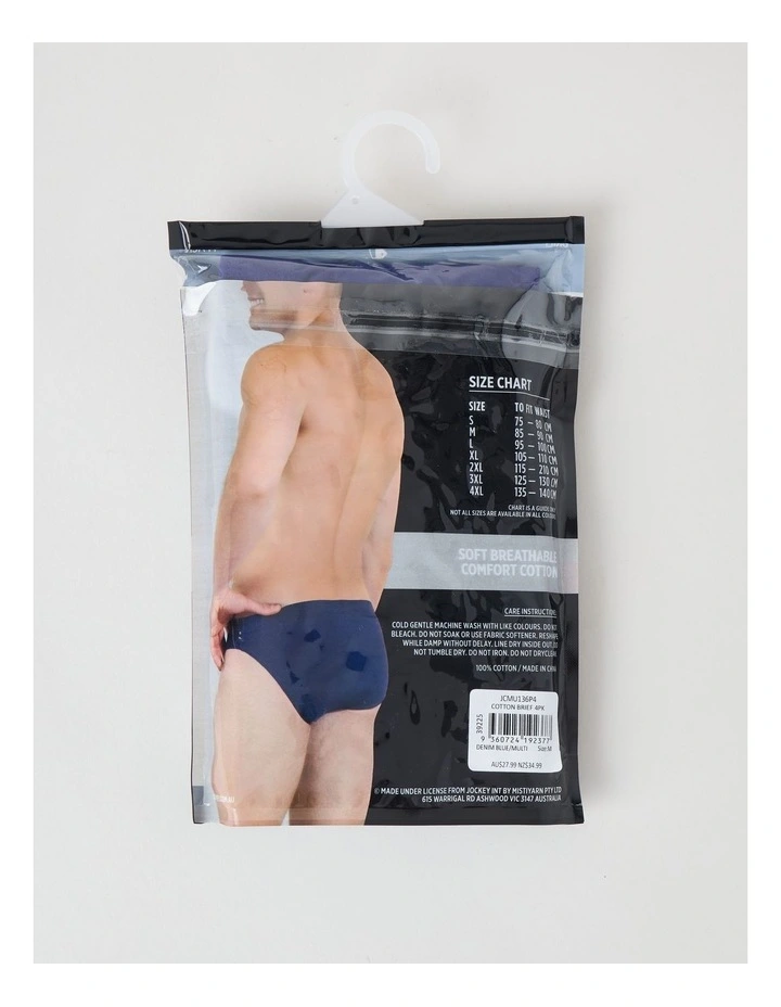 Jockey Men's Tunnel Brief 4 Pack image 2