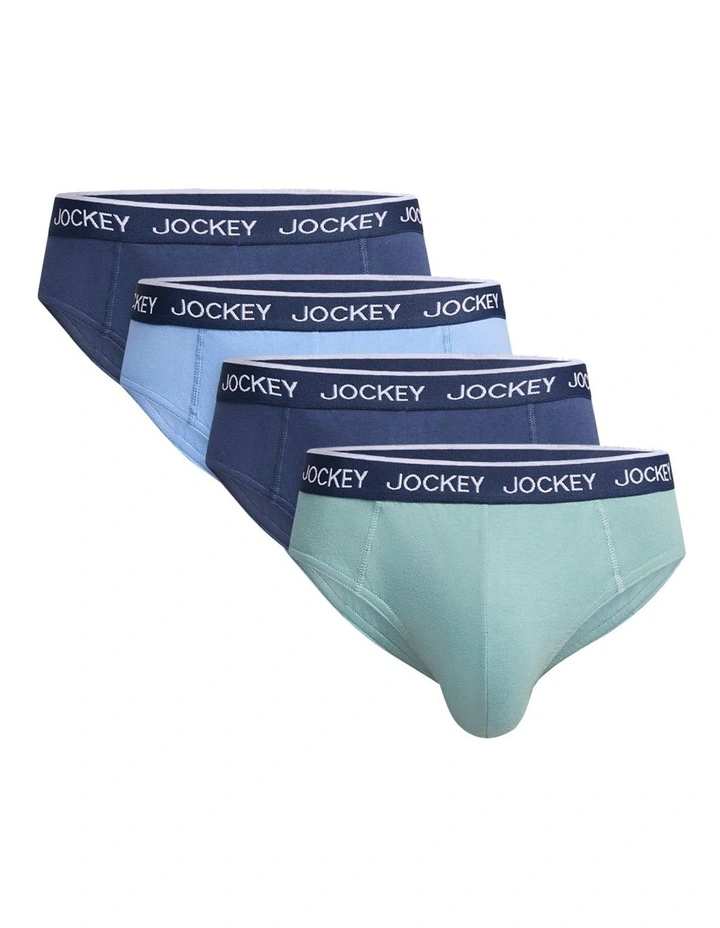 Jockey Men's Cotton Brief 4 Pk image 1
