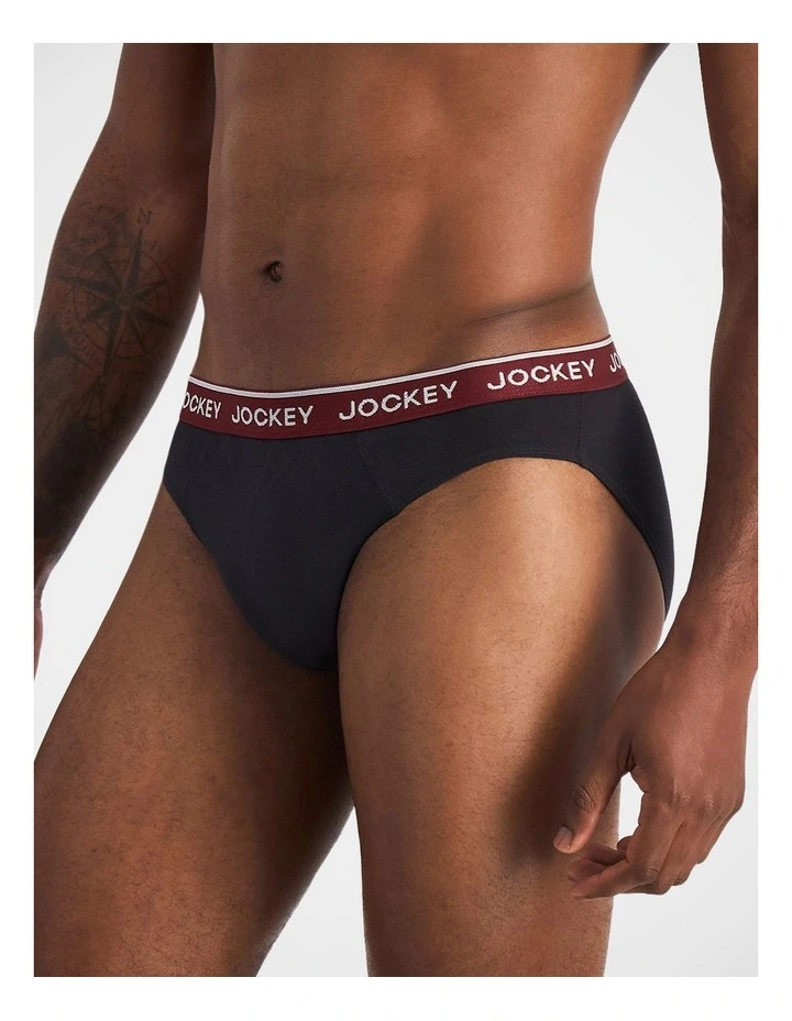Jockey 4 Pack Attached Elastic Briefs image 3