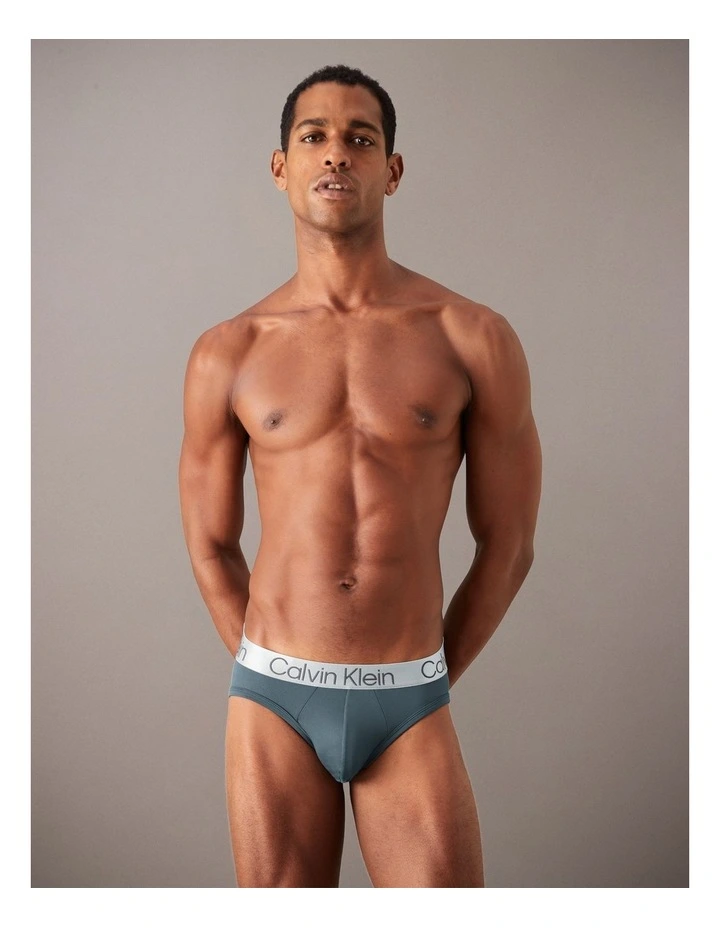Chromatic 3-Pack Hip Briefs in Multi image 2