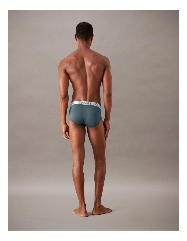 Chromatic 3-Pack Hip Briefs in Multi image 3