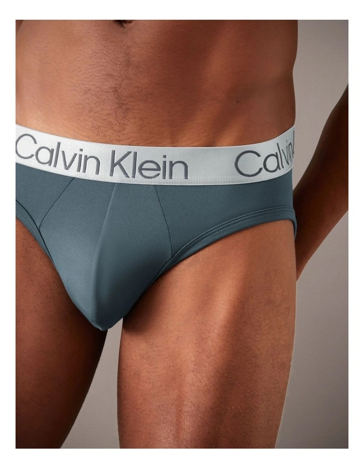 Chromatic 3-Pack Hip Briefs in Multi image 4