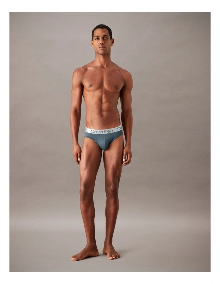 Chromatic 3-Pack Hip Briefs in Multi image 5