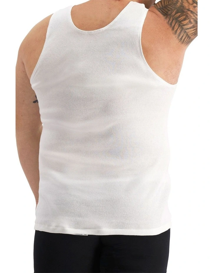 Chesty Athletic Singlet in White image 2