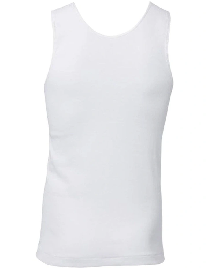 Chesty Athletic Singlet in White image 3