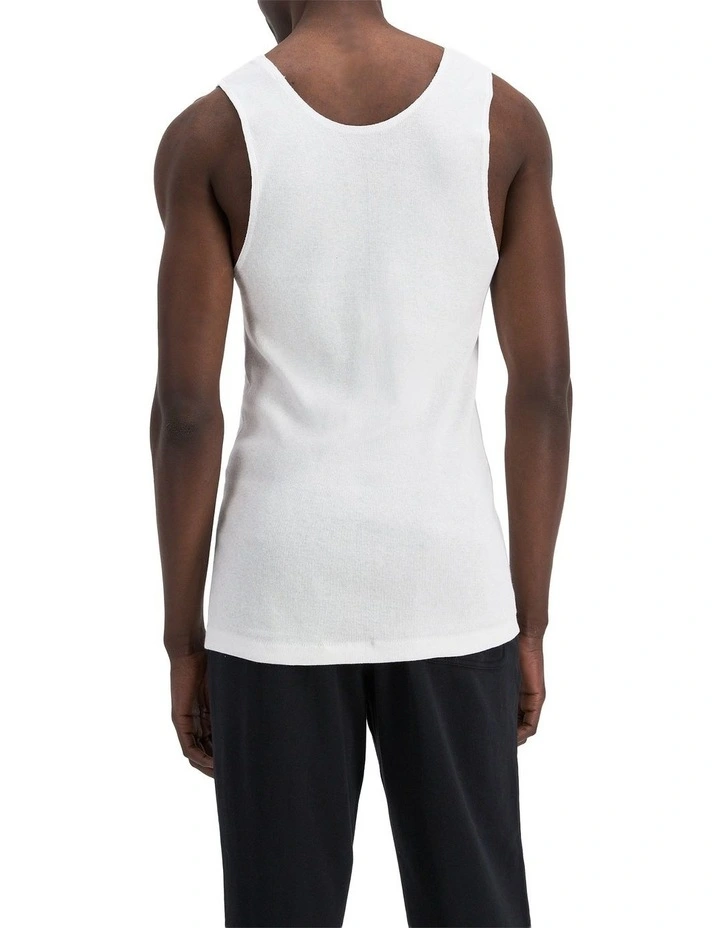 Chesty Athletic Singlet in White image 5