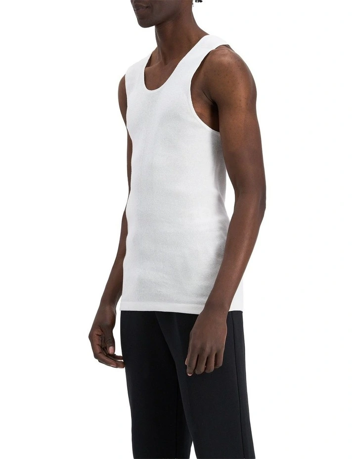 Chesty Athletic Singlet in White image 6