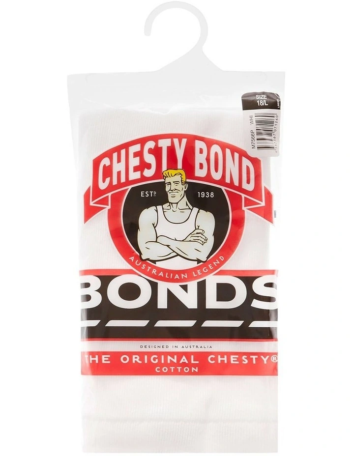 Chesty Athletic Singlet in White image 7