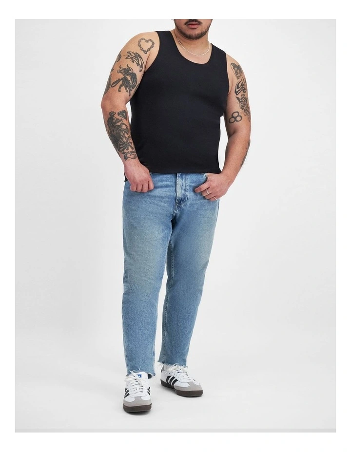Chesty Singlet in Black image 4