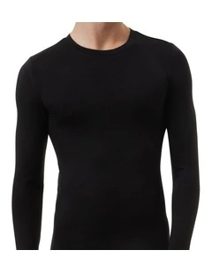 Heat Retention Long Sleeve Thermal in Black