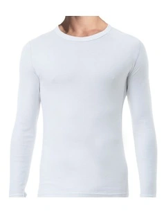 Heat Retention Long Sleeve Thermal in White