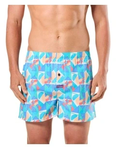 Coloured Shapes Cotton Boxer Shorts in Multi