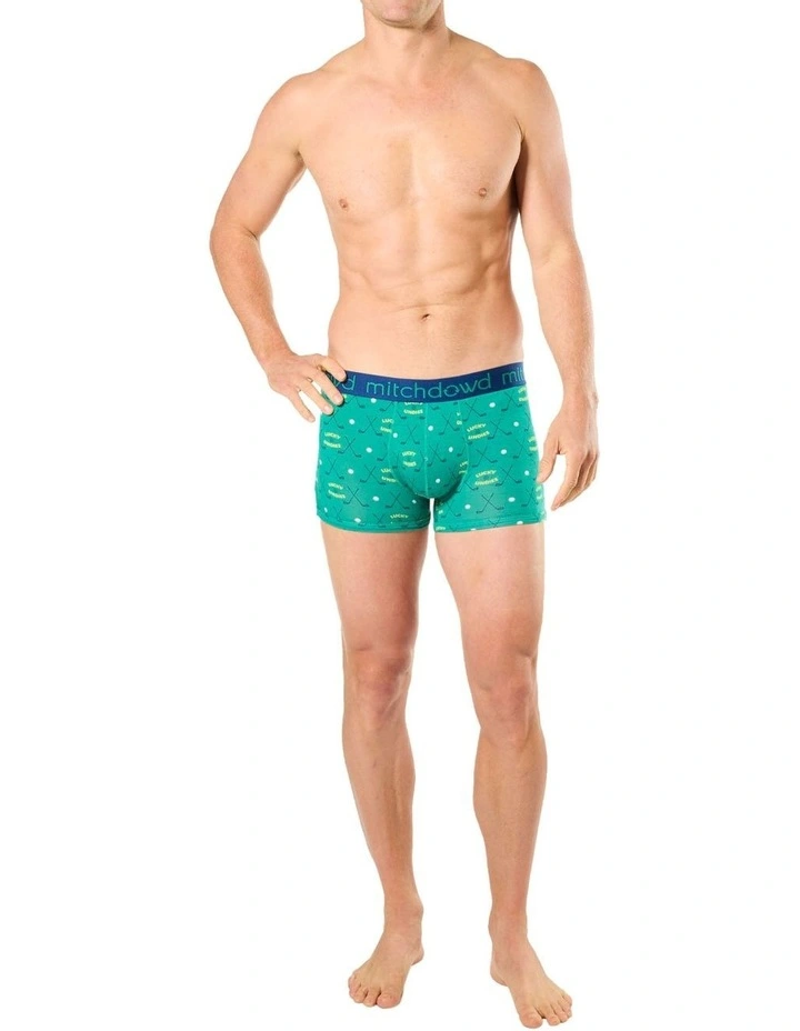 Lucky Bamboo Trunks Pack Of 2 in Multi image 5