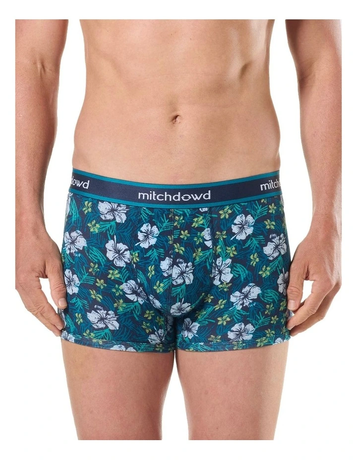 Flamingo Dream Trunks 3 Pack in Multi image 2