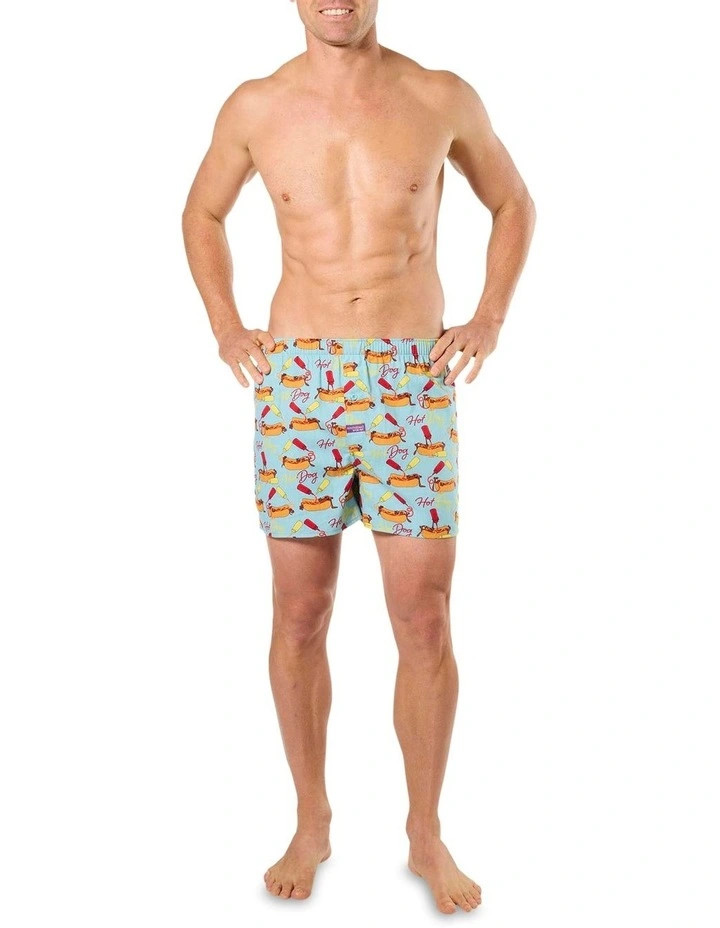 Bow Wow Bbq Woven Boxershorts 3 Pack in Multi image 5