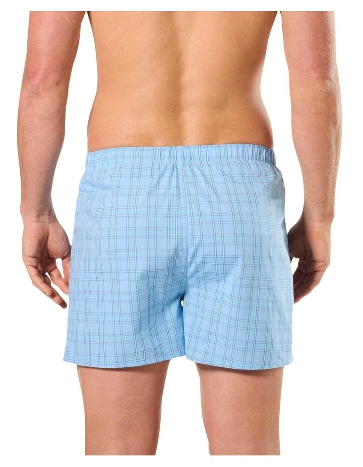 Sunny Jaws Woven Boxershorts 3 Pack in Blue image 4