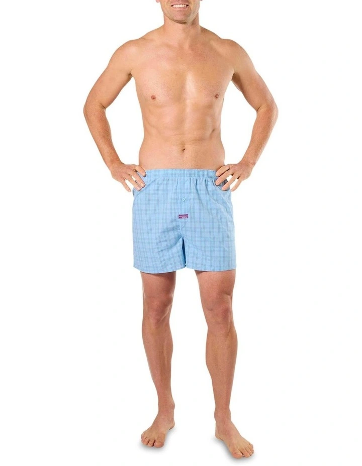 Sunny Jaws Woven Boxershorts 3 Pack in Blue image 5