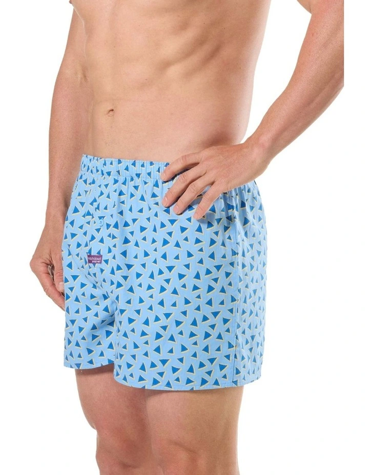 Sunbaked Dawgs Woven Boxershorts 3 Pack in Multi image 4
