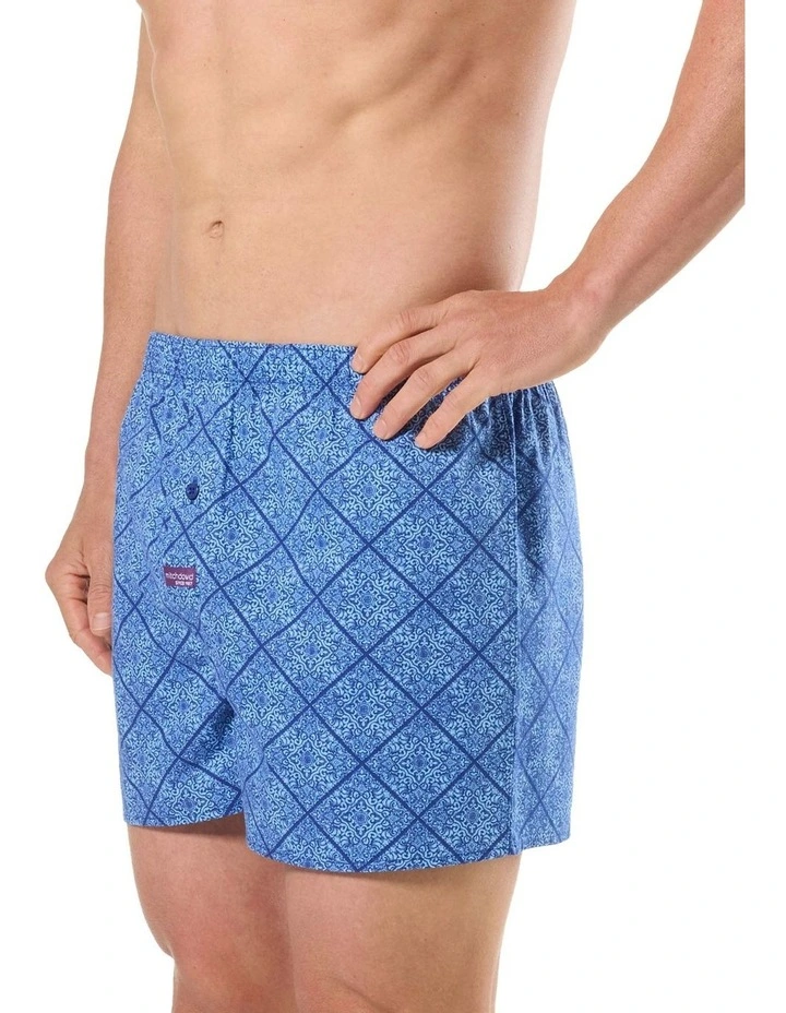 Tiki Town Woven Boxershorts 3 Pack in Multi image 3