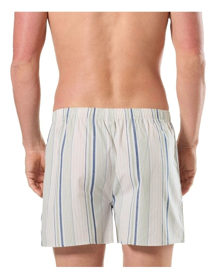 Maui Woven Boxershorts Pack Of 3 in Multi image 4