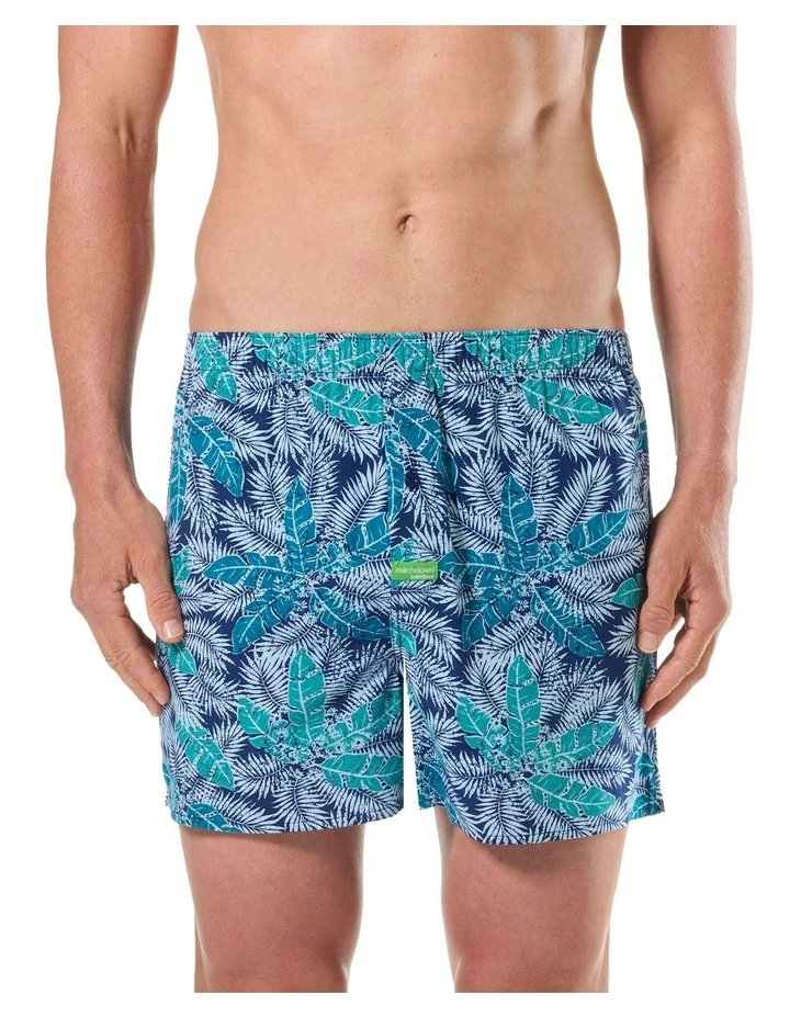Tropical Dream Bamboo Boxershort in Blue image 1