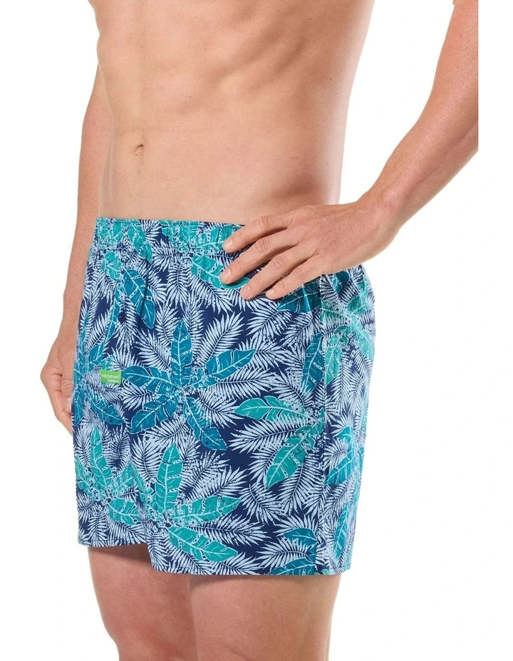 Tropical Dream Bamboo Boxershort in Blue image 3