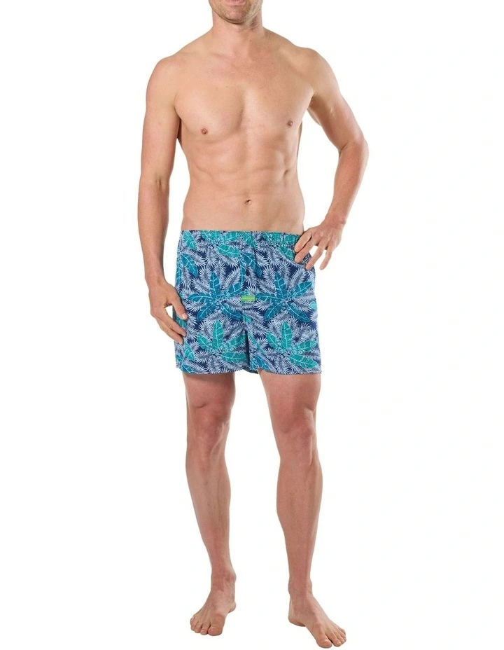 Tropical Dream Bamboo Boxershort in Blue image 4
