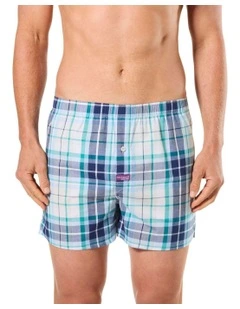 Checkered Past Stretch Woven Boxer Short in Multi