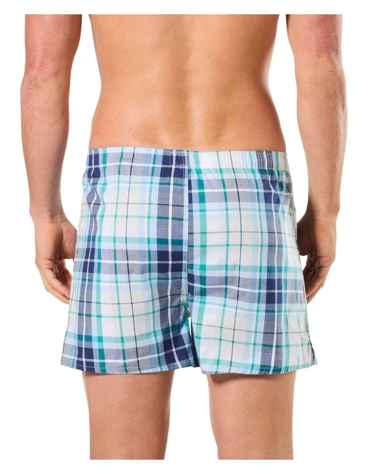 Checkered Past Stretch Woven Boxer Short in Multi image 2
