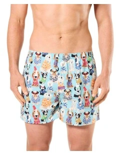 Doggy Shirts Cotton Boxershort in Multi