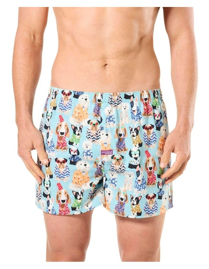 Doggy Shirts Cotton Boxershort in Multi image 1