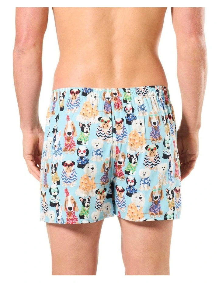 Doggy Shirts Cotton Boxershort in Multi image 2