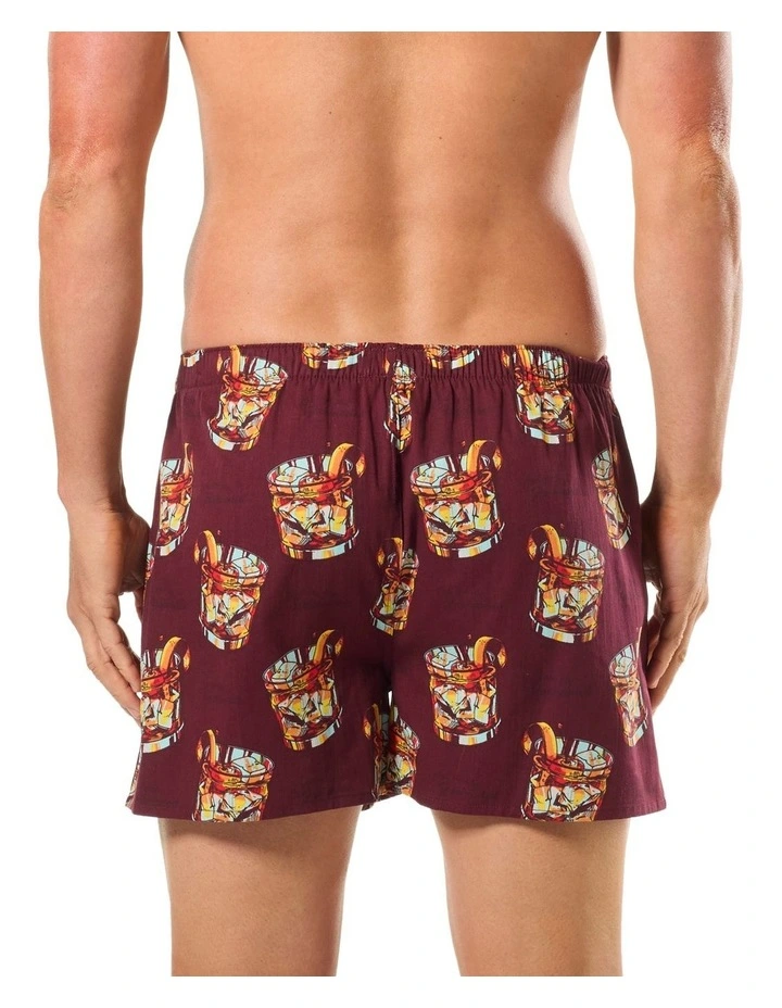 Old Fashioned Boxer Shorts 3 Pack in Multi image 3
