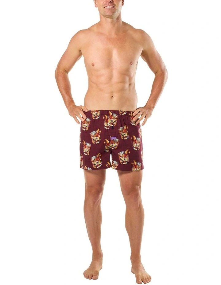 Old Fashioned Boxer Shorts 3 Pack in Multi image 5