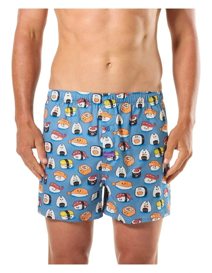 Kawaii Sushi Boxers 3 Pack in Multi image 2