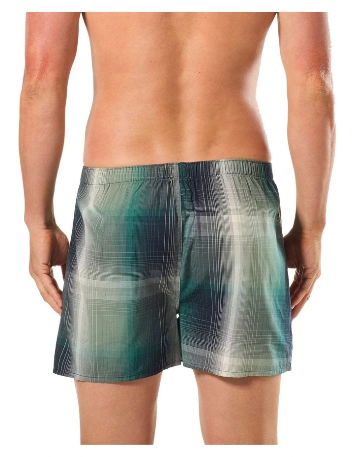 Machine Bamboo Woven Boxer in Multi image 2