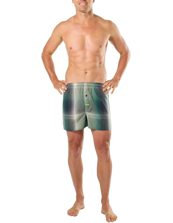 Machine Bamboo Woven Boxer in Multi image 4